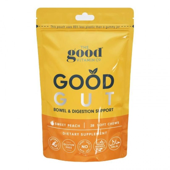 【软糖因自然因素融化不理赔】The Good Vitamin CO Gut 益生菌软糖28粒 桃子味 保质期2027.12
